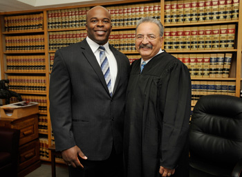 Judge Saucedo and Tyrone Wilson